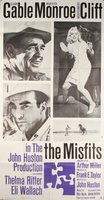 The Misfits movie poster (1961) t-shirt #MOV_f93f8983