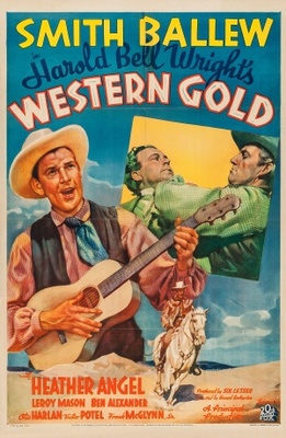 Western Gold movie poster (1937) tote bag