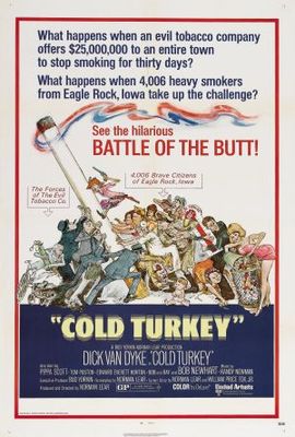 Cold Turkey movie poster (1971) tote bag