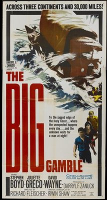 The Big Gamble movie poster (1961) Poster MOV_f94f459c