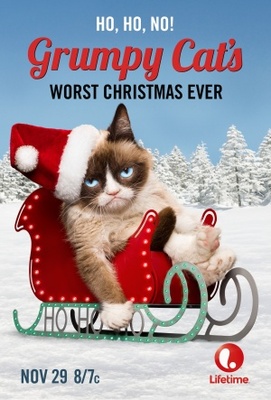 Grumpy Cat's Worst Christmas Ever movie poster (2014) mouse pad