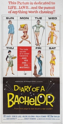 Diary of a Bachelor movie poster (1964) calendar