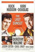 The Last Sunset movie poster (1961) Sweatshirt #639267