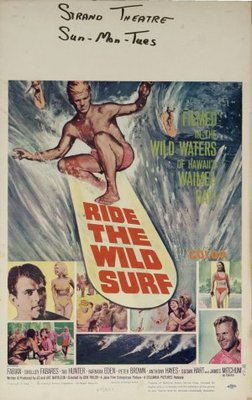 Ride the Wild Surf movie poster (1964) calendar