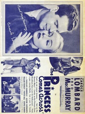 The Princess Comes Across movie poster (1936) poster
