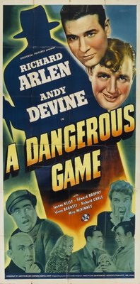 A Dangerous Game movie poster (1941) Poster MOV_f9e92d6e