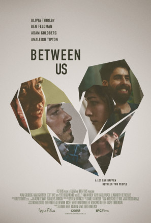 Between Us movie poster (2016) Poster MOV_f9i4ptxs