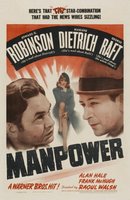 Manpower movie poster (1941) Sweatshirt #672638