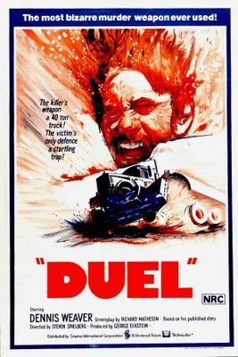 Duel movie poster (1971) tote bag