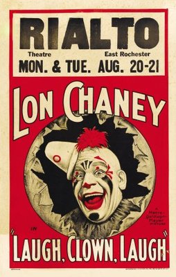 Laugh, Clown, Laugh movie poster (1928) tote bag