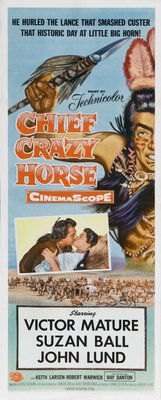 Chief Crazy Horse movie poster (1955) calendar
