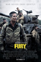 Fury movie poster (2014) t-shirt #MOV_fa63c9a3