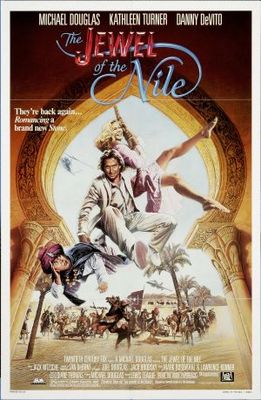 The Jewel of the Nile movie poster (1985) tote bag