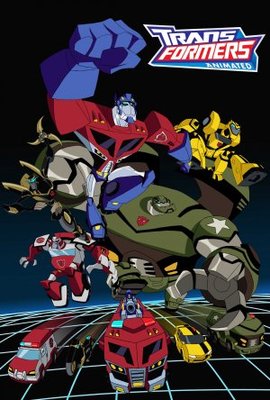 Transformers: Animated movie poster (2008) mouse pad