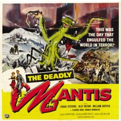 The Deadly Mantis movie poster (1957) mug