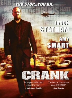Crank movie poster (2006) Sweatshirt