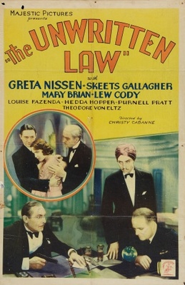 The Unwritten Law movie poster (1932) mug