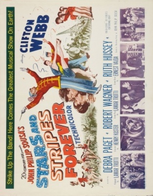 Stars and Stripes Forever movie poster (1952) calendar