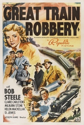 The Great Train Robbery movie poster (1941) Mouse Pad MOV_fb5b5180