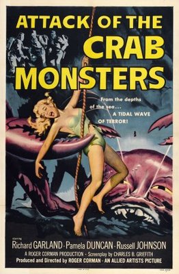 Attack of the Crab Monsters movie poster (1957) Poster MOV_fb6da9e2