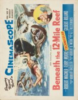 Beneath the 12-Mile Reef movie poster (1953) hoodie #694208