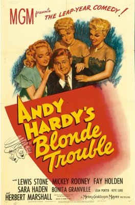 Andy Hardy's Blonde Trouble movie poster (1944) Poster MOV_fba8678e