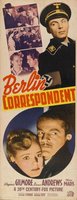 Berlin Correspondent movie poster (1942) Poster MOV_fba9f258