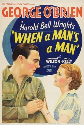 When a Man's a Man movie poster (1935) calendar