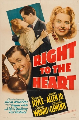 Right to the Heart movie poster (1942) tote bag #MOV_fbd2c850