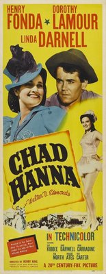 Chad Hanna movie poster (1940) mouse pad