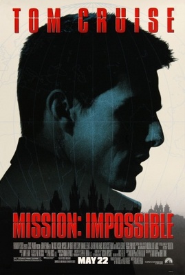 Mission Impossible movie poster (1996) calendar