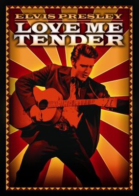 Love Me Tender movie poster (1956) mouse pad