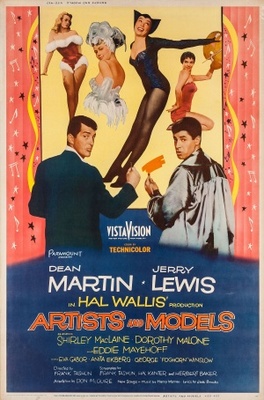 Artists and Models movie poster (1955) mug