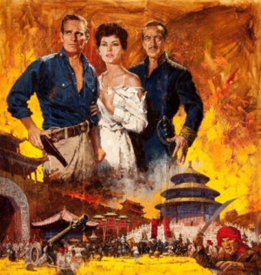 55 Days at Peking movie poster (1963) poster