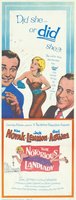 The Notorious Landlady movie poster (1962) Longsleeve T-shirt #697488