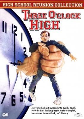 Three O'Clock High movie poster (1987) hoodie