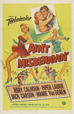 Ain't Misbehavin' movie poster (1955) tote bag