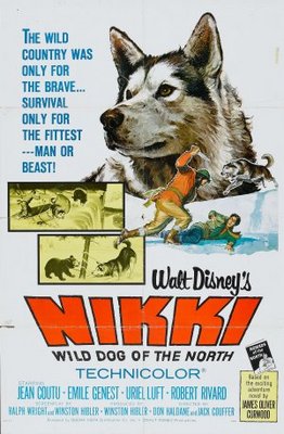 Nikki, Wild Dog of the North movie poster (1961) calendar