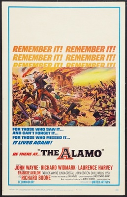 The Alamo movie poster (1960) Longsleeve T-shirt