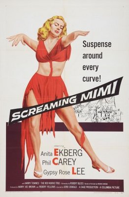 Screaming Mimi movie poster (1958) hoodie