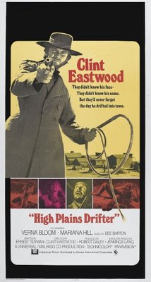 High Plains Drifter movie poster (1973) calendar