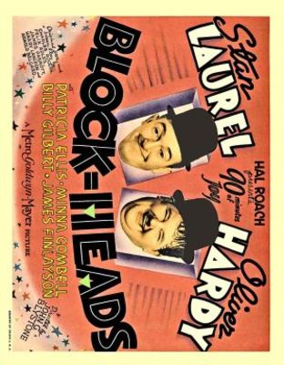 Block-Heads movie poster (1938) mouse pad