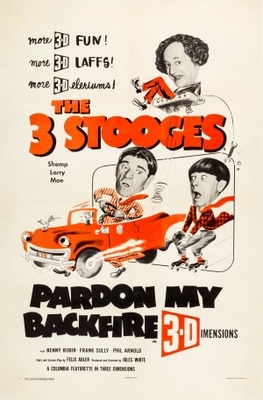 Pardon My Backfire movie poster (1953) Poster MOV_fd69d449