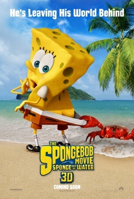 SpongeBob SquarePants 2 movie poster (2014) mouse pad