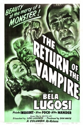 The Return of the Vampire movie poster (1944) calendar