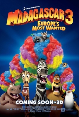 Madagascar 3: Europe's Most Wanted movie poster (2012) tote bag #MOV_fd8ab68b