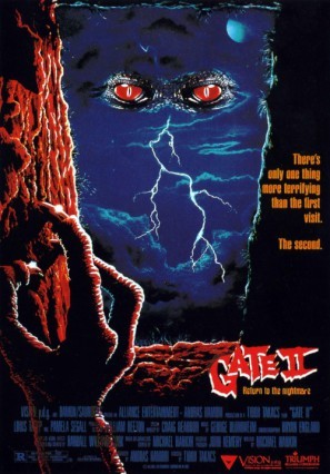 The Gate II: Trespassers movie poster (1990) poster