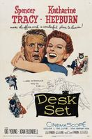 Desk Set movie poster (1957) hoodie #649674