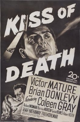 Kiss of Death movie poster (1947) mouse pad