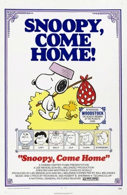 Snoopy Come Home movie poster (1972) calendar